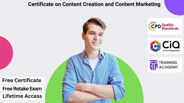 Certificate on Content Creation and Content Marketing