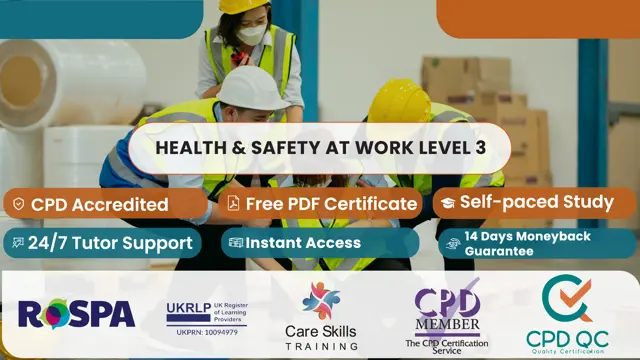 Health & Safety At Work Level 3