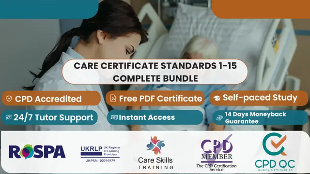 Care Certificate Standards 1-15 Complete Bundle