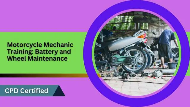 Motorcycle Mechanic Training: Battery and Wheel Maintenance
