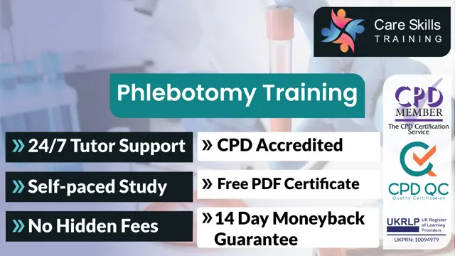Phlebotomy Training - CPD Accredited