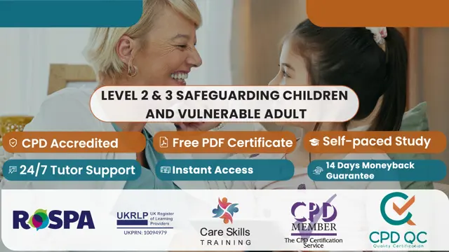 Level 2 & 3 Safeguarding Children and Vulnerable Adult