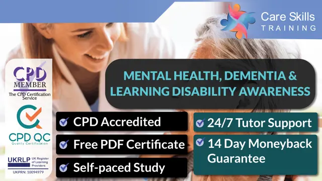 Mental Health, Dementia & Learning Disability Awareness
