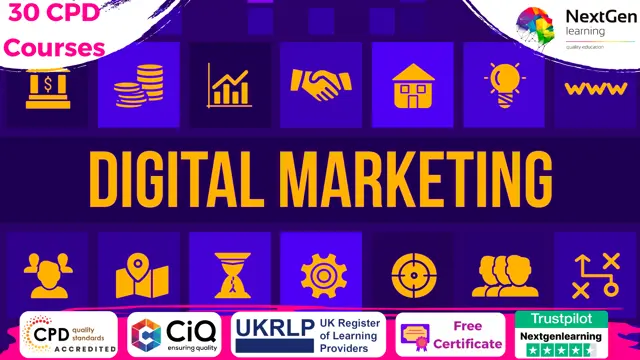 Digital Marketing: E-commerce & Social Media Marketing for Leads - 30 Courses Bundle