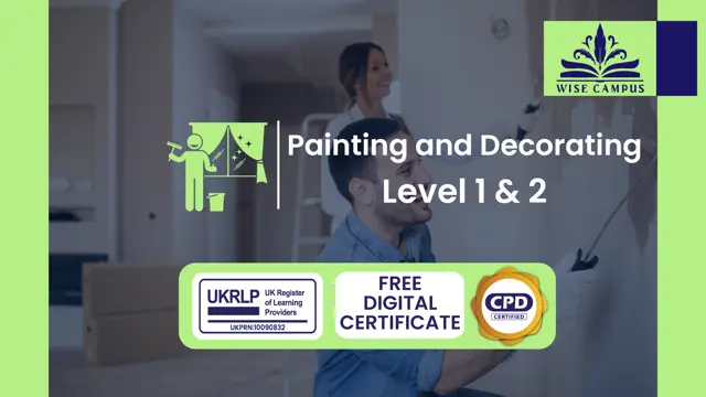 Painting and Decorating Level 1 & 2 - CPD Certified