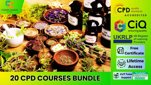 Alternative Medicine, Naturopathy and Herbalist Diploma - CPD Certified