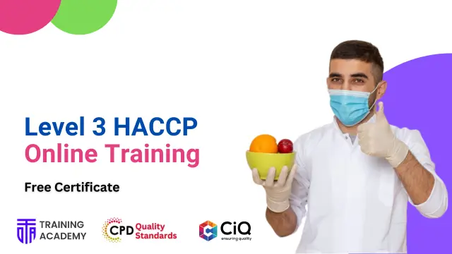 Level 3 HACCP Online Training