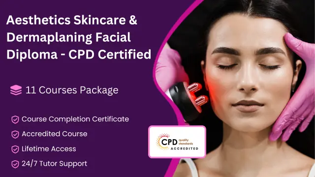 Aesthetics Skincare & Dermaplaning Facial Diploma - CPD Certified