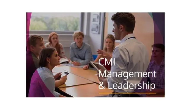 CMI Level 4 Award In Management And Leadership