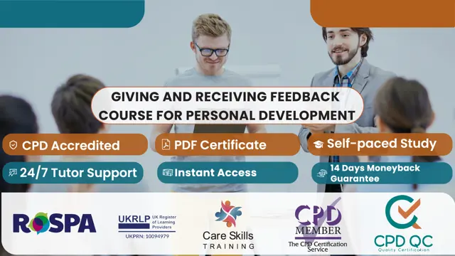 Giving and Receiving Feedback Course For Personal Development