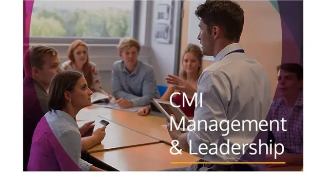 CMI Level 5 Diploma Management And Leadership