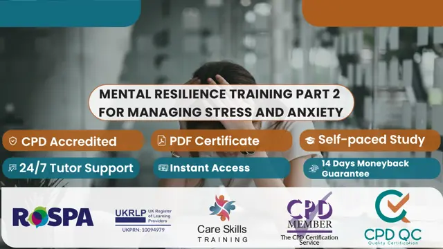 Mental Resilience Training Part 2 For Managing Stress And Anxiety