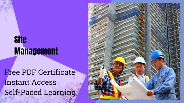 Level 5 Diploma in Project Site Management