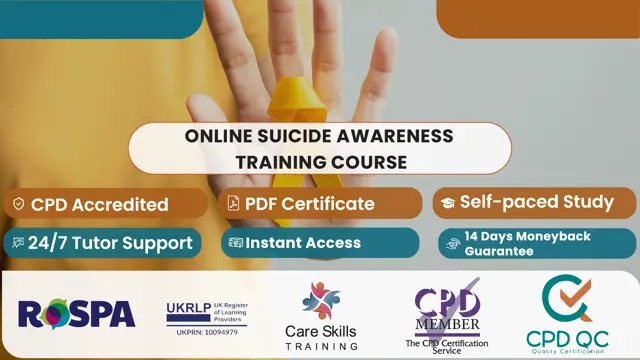 Online Suicide Awareness Training Course