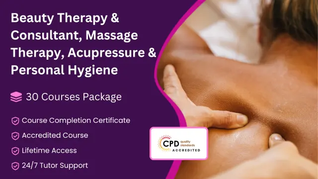 Beauty Therapy & Consultant, Massage Therapy, Acupressure & Personal Hygiene