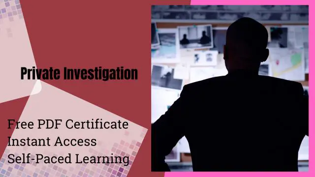 Level 5 Diploma in Private Investigation