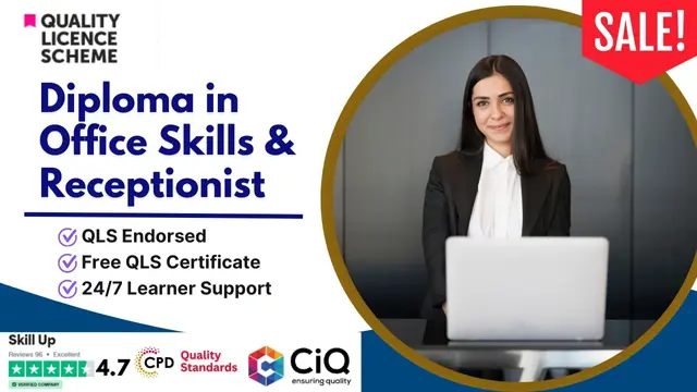 Diploma in Office Skills and Receptionist Course at QLS Level 5
