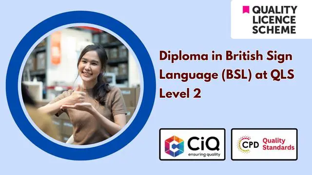 Diploma in British Sign Language (BSL) at QLS Level 2