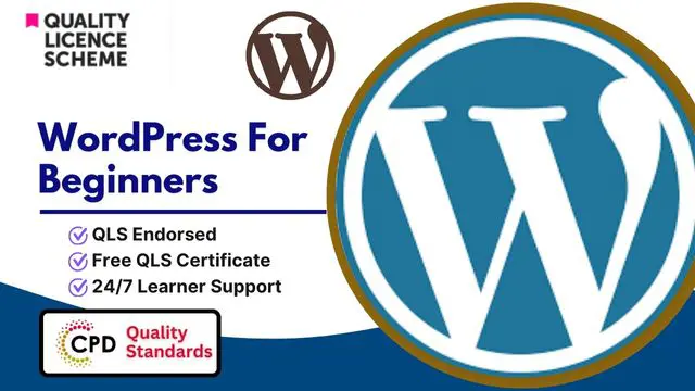 WordPress For Beginners at QLS Level 2