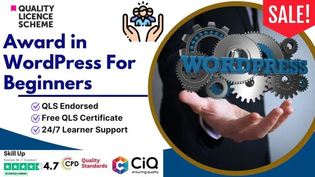 Award in WordPress For Beginners at QLS Level 2