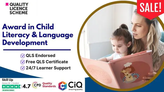 Child Literacy & Language Development at QLS Level 2