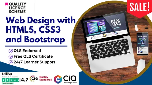 Diploma in Web Design With HTML5, CSS3 and Bootstrap at QLS Level 5