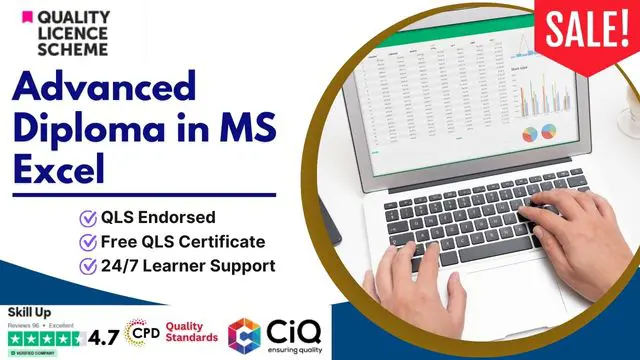 Advanced Diploma in MS Excel at QLS Level 7