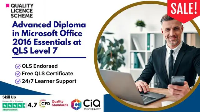 Advanced Diploma in Microsoft Office 2016 Essentials at QLS Level 7