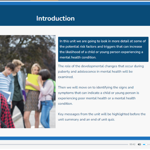 Youth Mental Health First Aid Slide Overview