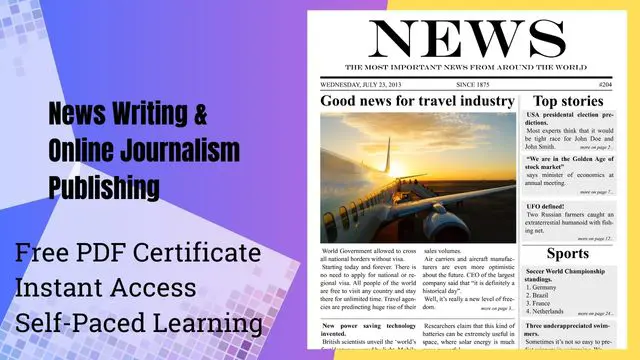 News Writing & Online Journalism Publishing