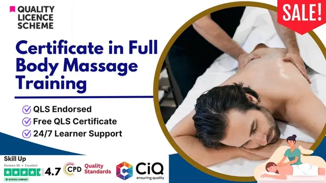 Certificate in Full Body Massage Training at QLS Level 3