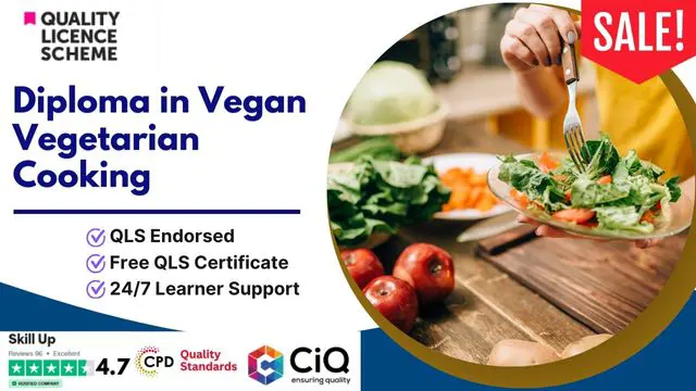 Diploma in Vegan Vegetarian Cooking at QLS Level 5