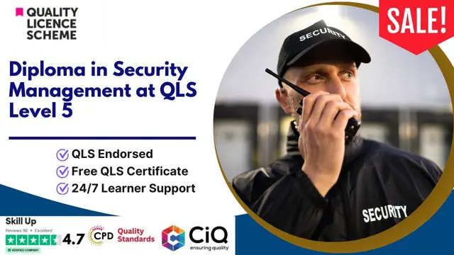 Diploma in Security Management at QLS Level 5