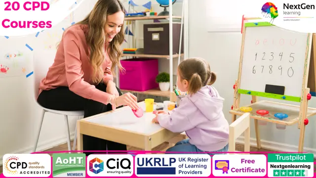 Play Therapy, Child Care & Mental Health - 20 CPD Courses