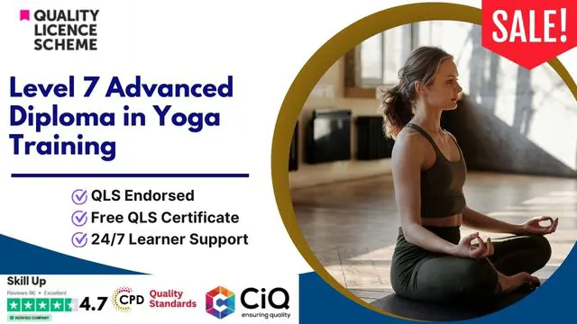  Level 7 Advanced Diploma in Yoga Training - Detox Diet Transformation - QLS Endorsed 