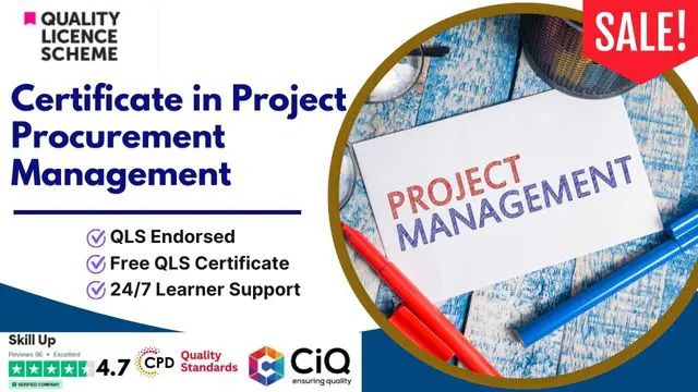 Certificate in Project Procurement Management at QLS Level 3