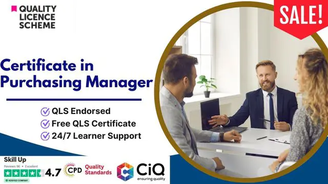 Certificate in Purchasing Manager at QLS Level 3