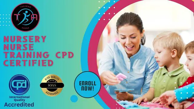 Nursery Nurse Training CPD Certified