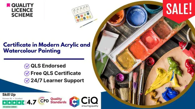 Certificate in Modern Acrylic and Watercolour Painting at QLS Level 3