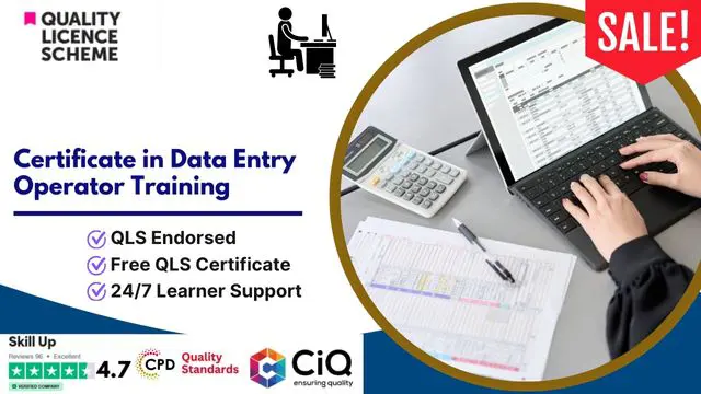 Certificate in Data Entry Operator Training at QLS Level 3
