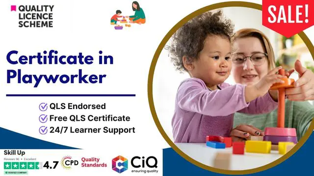 Certificate in Playworker at QLS Level 3