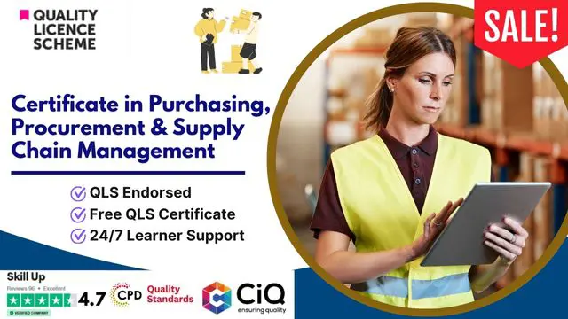 Certificate in Purchasing, Procurement & Supply Chain Management at QLS Level 3