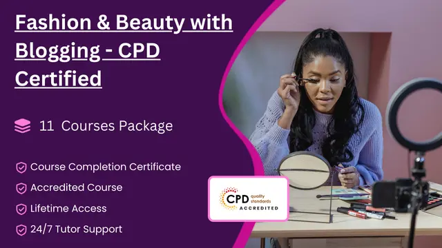 Fashion & Beauty with Blogging-CPD Certified