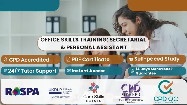 Office Skills Training: Secretarial & Personal Assistant