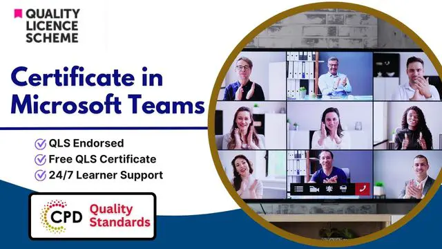 Certificate in Microsoft Teams at QLS Level 3