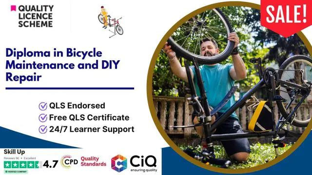 Diploma in Bicycle Maintenance and DIY Repair at QLS Level 4