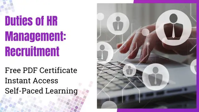 Duties of HR Management: Recruitment