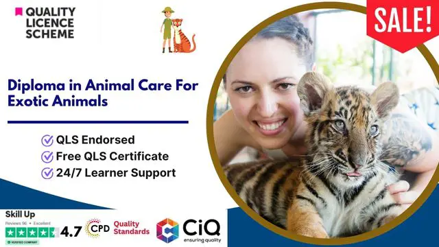 Diploma in Animal Care For Exotic Animals at QLS Level 5