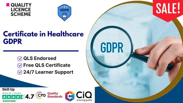 Certificate in Healthcare GDPR at QLS Level 3