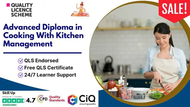Advanced Diploma in Cooking With Kitchen Management at QLS Level 7
